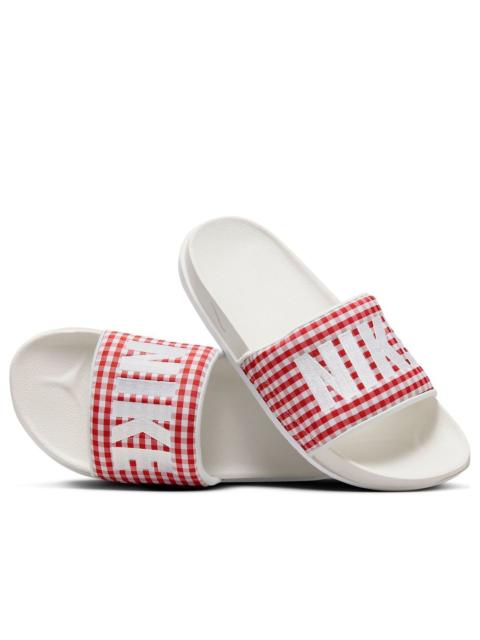 Nike (WMNS) Nike Offcourt Slide PRNT 'Mystic Red' FN6603-600
