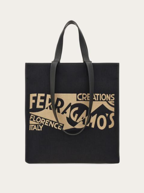 FERRAGAMO Tote bag with logo