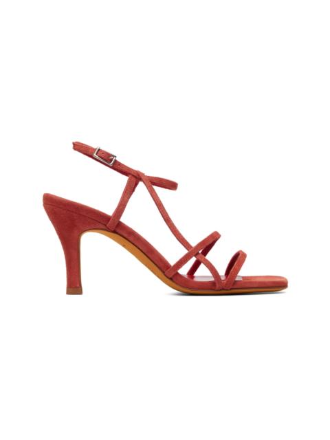 MARYAM NASSIR ZADEH Orange Irene Heeled Sandals