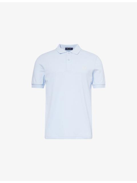 Fred Perry Regular-Fit Embroidered-Logo Cotton Polo Shirt