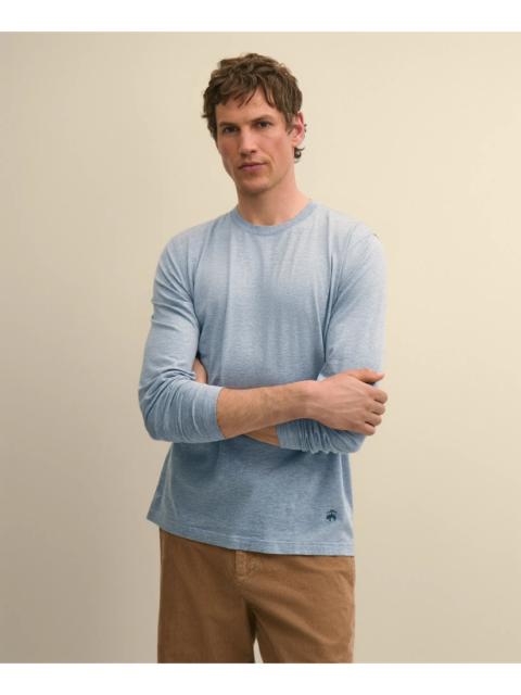 Brooks Brothers Supima® Cotton Long-Sleeve Logo T-Shirt