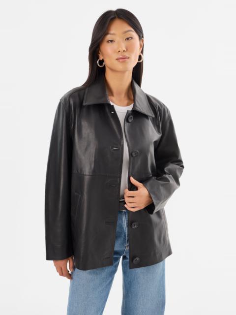 LAMARQUE PRESLEY | Leather Shacket