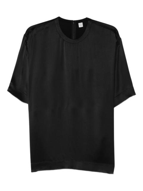 TOTEME satin T-shirt