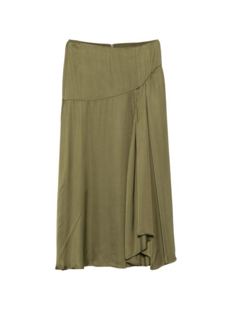 ESSENTIEL ANTWERP draped-detail skirt