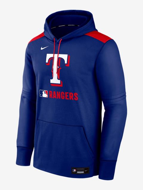 Nike Texas Rangers Authentic Collection Men's Nike Therma MLB Pullover Hoodie