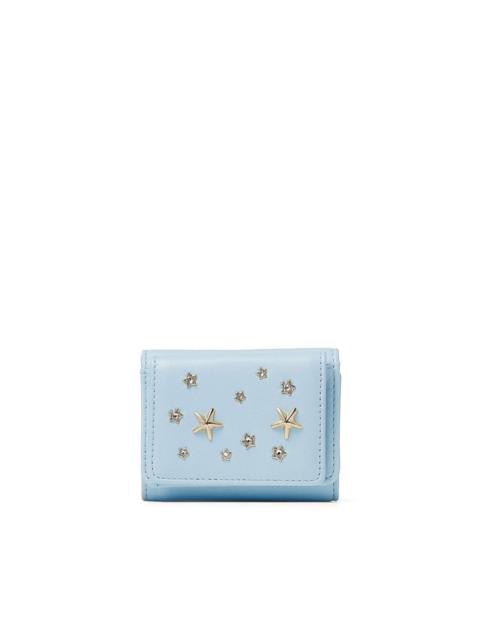 JIMMY CHOO Nemo crystal-embellished leather purse
