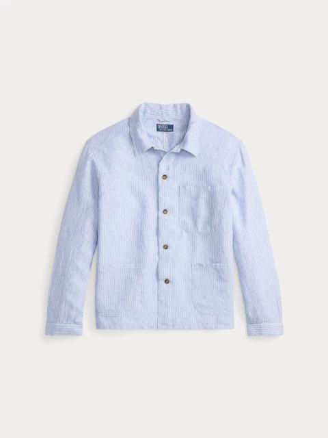 Polo Ralph Lauren Linen Utility Overshirt