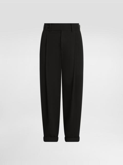 Cotton twill pants
