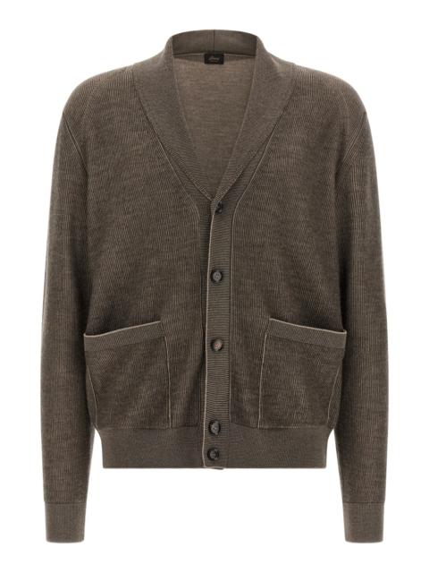 Brioni Shawl Neck Cardigan