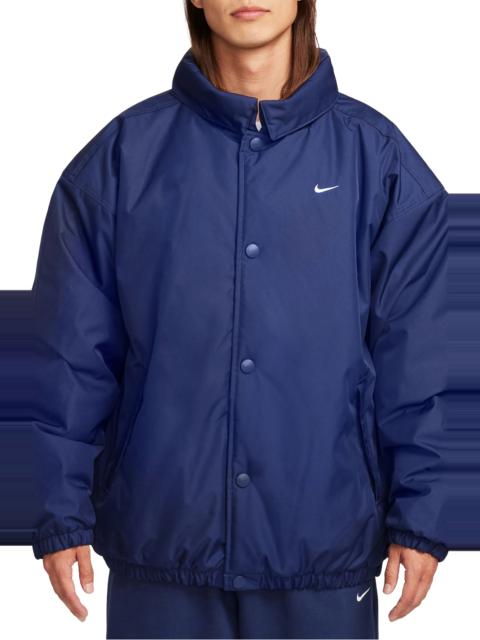 M NK SOLO SWSH PUFFER in Midnight Navy/White