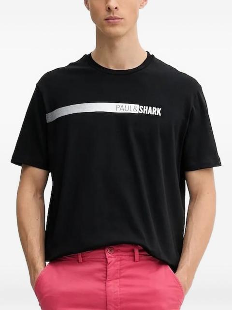 Paul & Shark stripe-detail T-shirt