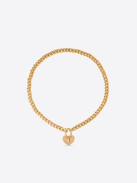 BALENCIAGA Valentine's Day 22 Romance Necklace in Gold