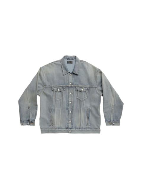 single-breasted denim jacket