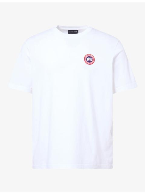 Canada Goose Ocra Brand-Badge Cotton T-Shirt