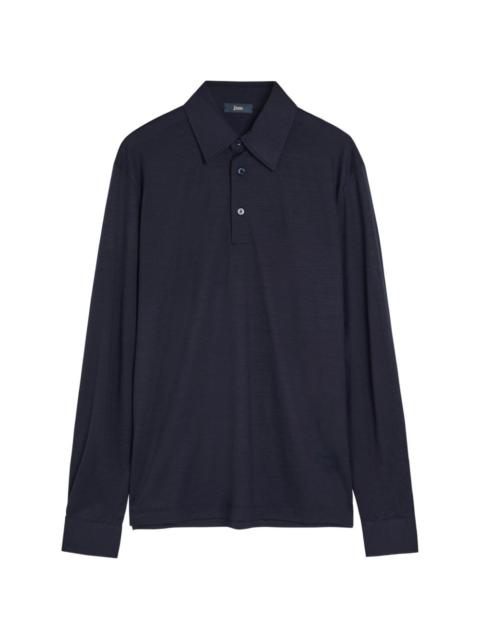Herno long-sleeve polo shirt