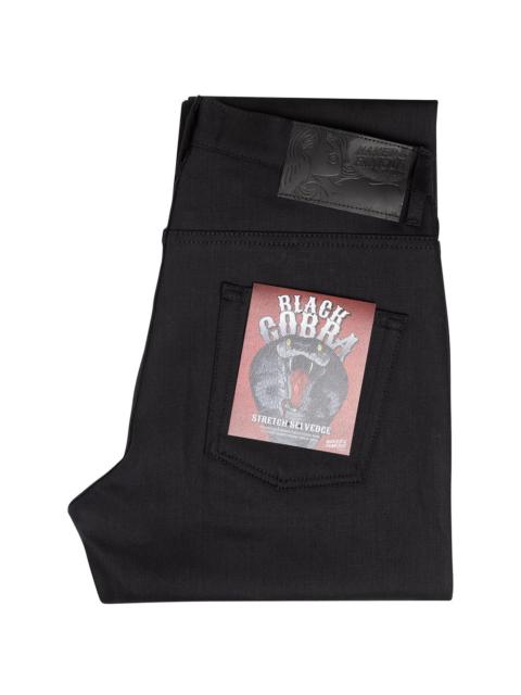 Naked & Famous Easy Guy Black Cobra Stretch