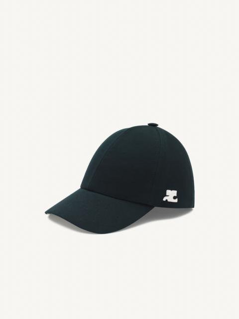 courrèges SIGNATURE COTTON CAP