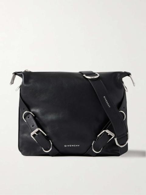 Givenchy Voyou Leather Messenger Bag
