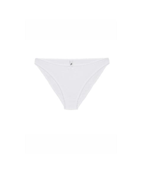 Cou Cou The Brief: Cotton Jersey White