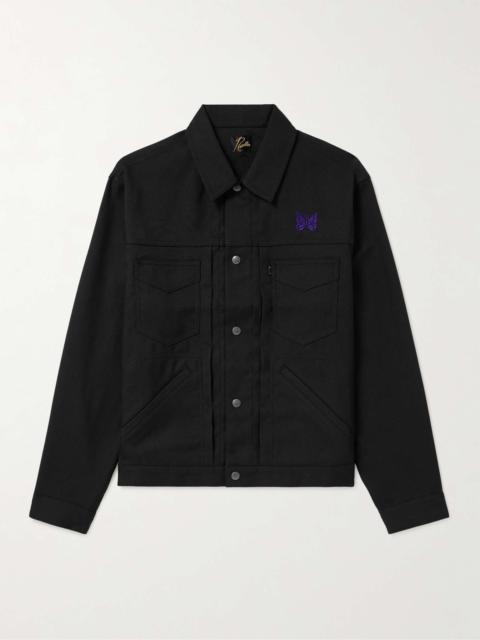 NEEDLES Penny Jean Logo-Embroidered Twill Jacket