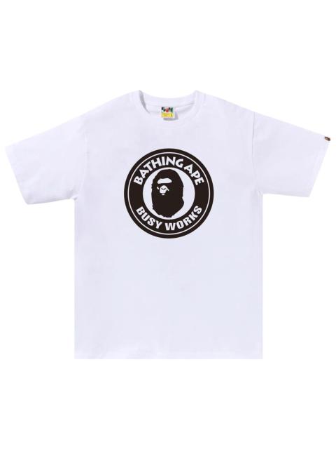 BAPE Bicolor Busy Works Tee 'White'