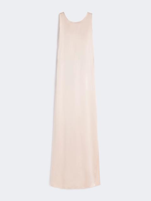 Max Mara AZOTO Silk satin dress - POWDER
