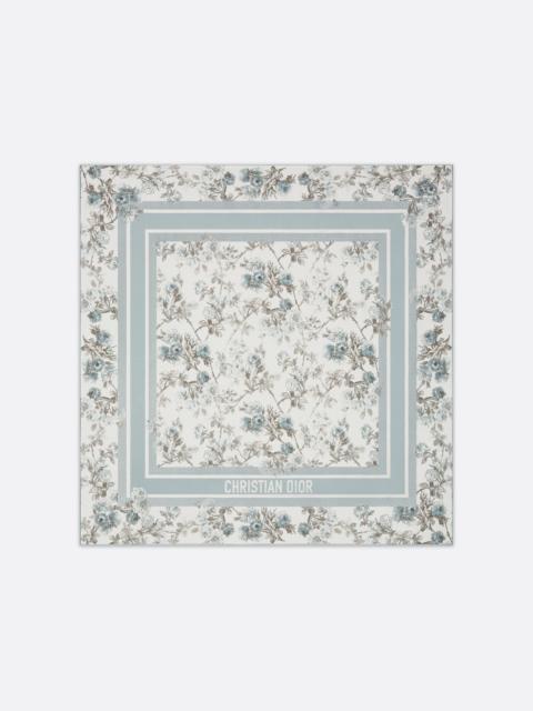 Dior Rosier de Dior 90 Square Scarf