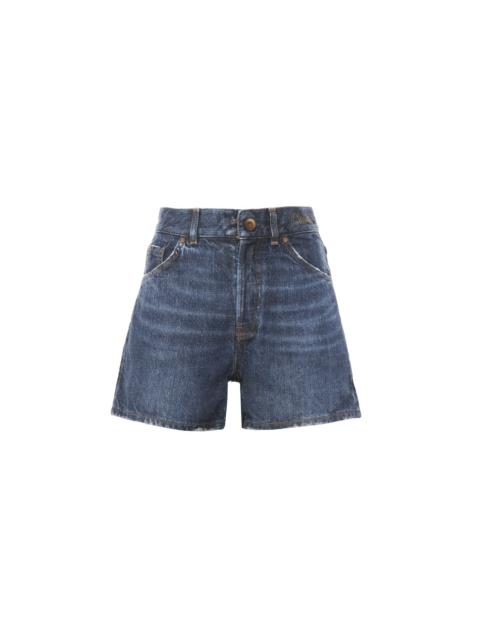 DENIM MINI SHORTS