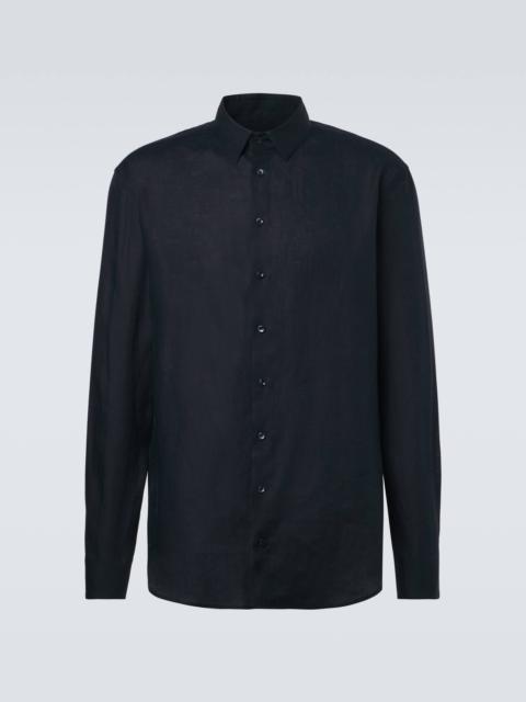 GIORGIO ARMANI Linen shirt