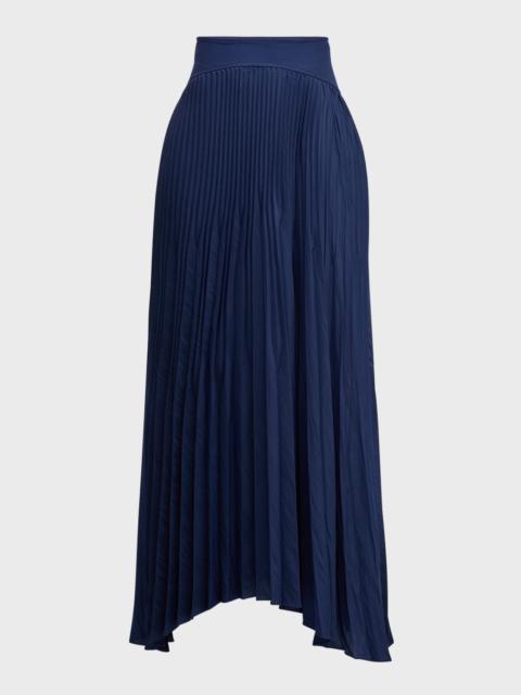 RAMY BROOK Winifred Pleated Asymmetric Skirt