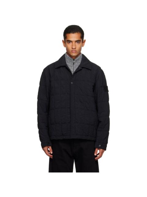 Stone Island Black 4100099 Nylon Smerigliato Jacket