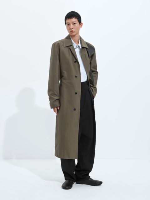 Bottega Veneta Silk and Nylon Trench Coat