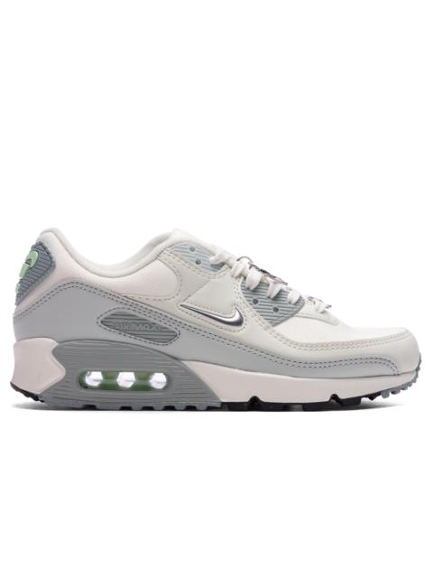 Nike WOMEN'S AIR MAX 90 SE - SAIL/METALLIC SILVER/SEA GLASS