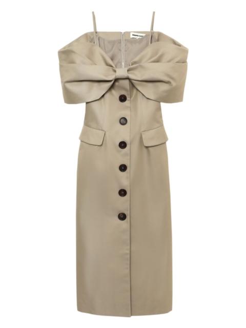 SHUSHU/TONG oversize bow dress