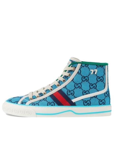 GUCCI Women's Gucci Tennis 1977 GG Multicolor high-top