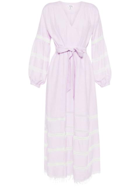 lemlem Elsabet cotton-blend maxi dress
