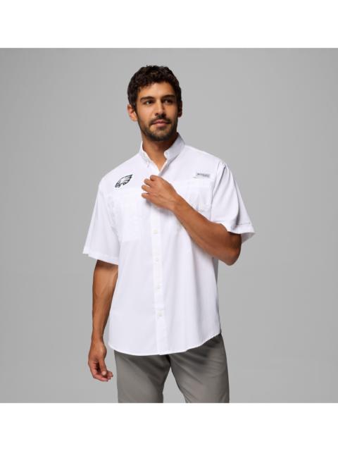 Columbia Men's PFG Tamiami Short Sleeve Shirt - Philadelphia Eagles