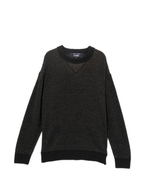 Comme des Garçons Homme Chunky sweater