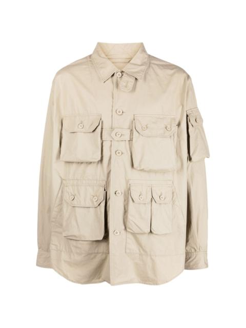 cargo-pocket shirt jacket