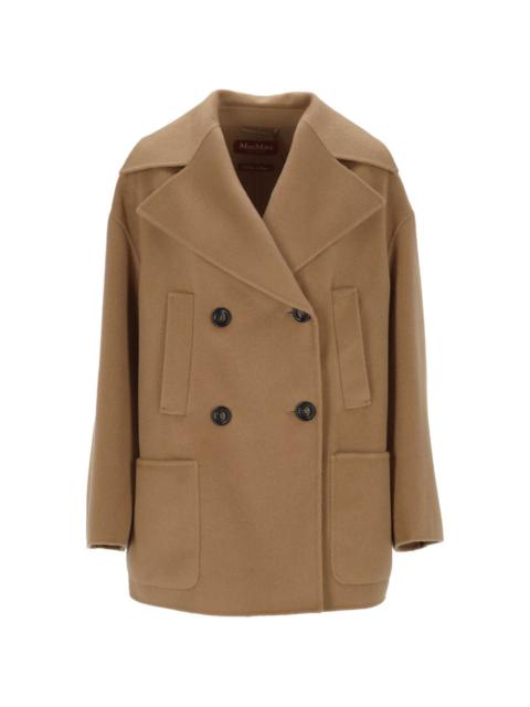 Max Mara double-breasted peacoat
