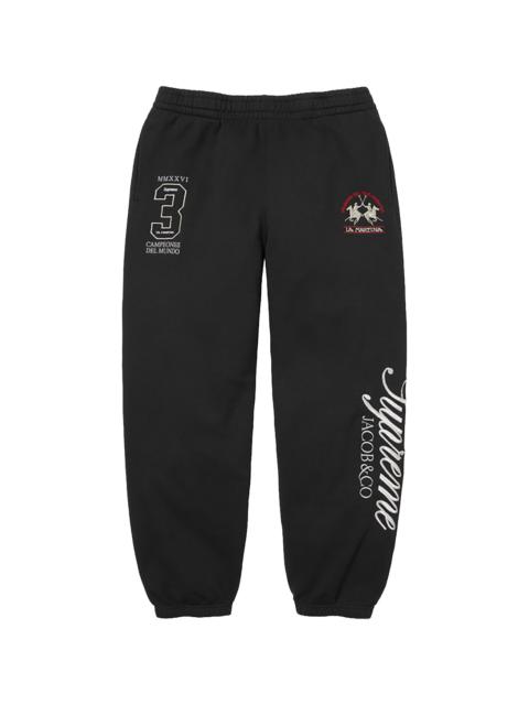 Supreme La Martina Sweatpant "SS26 - Black" SU27841