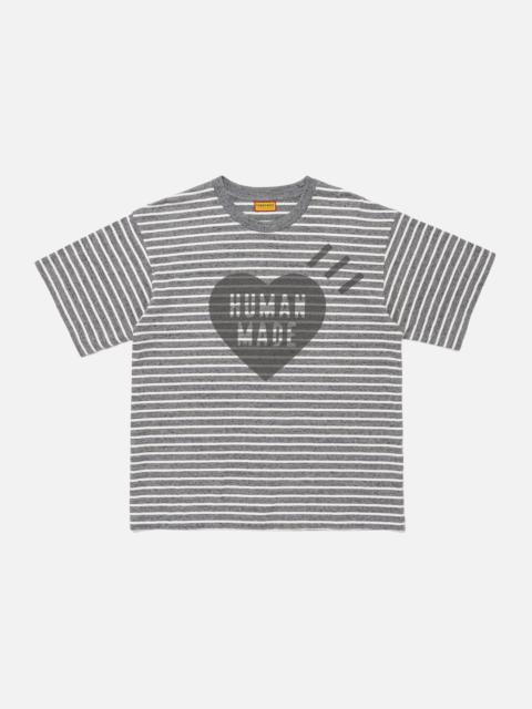 Human Made HEART STRIPED T-SHIRT