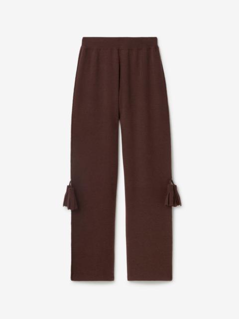 Burberry Rose Wool Blend Track Pants