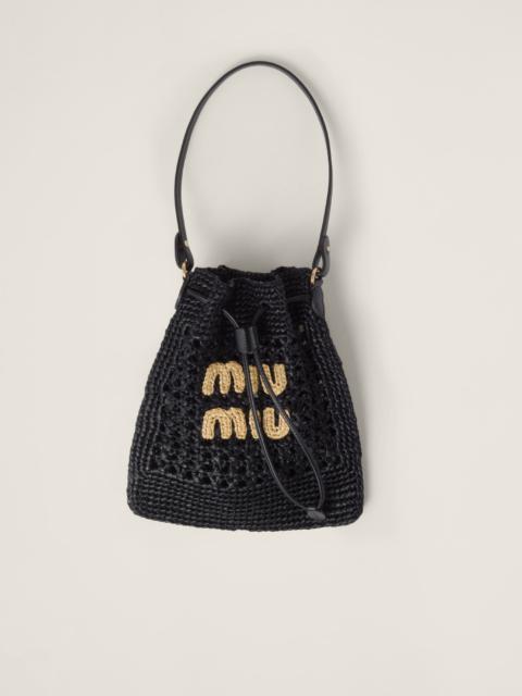 Miu Miu Woven fabric mini-bag