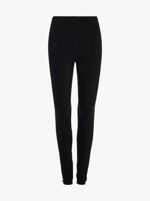 Dyvan Leggings Black in Viscose and Nylon – The Row