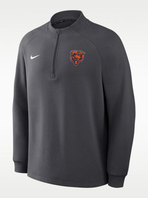Nike Chicago Bears Par Men's Nike Therma-FIT NFL Half-Zip Pullover