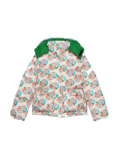 GUCCI Gucci x The North Face Down Jacket Multicolor/Ivory