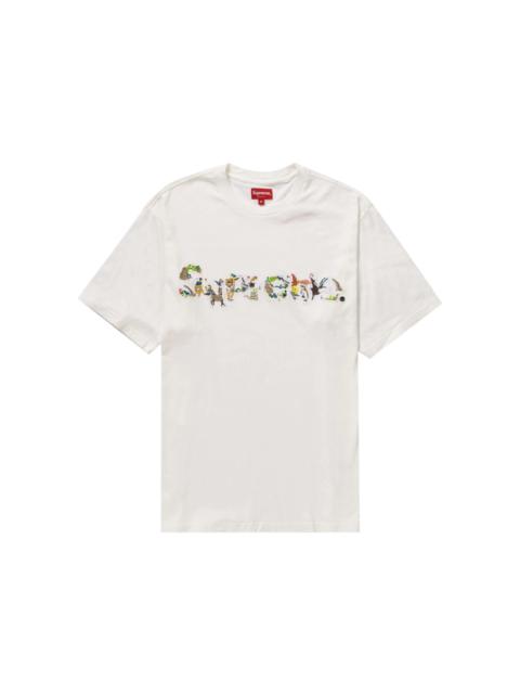 Supreme Animal Kingdom S/S Top White