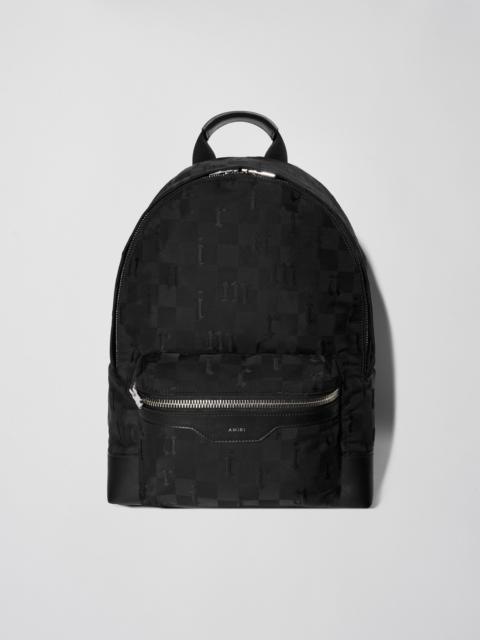 AMIRI NYLON JACQUARD BACKPACK