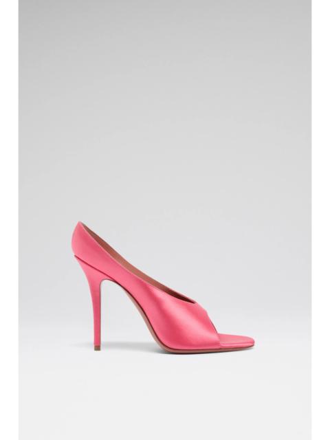 Amina Muaddi ANOK SLIPPER 105 CORAL SATIN